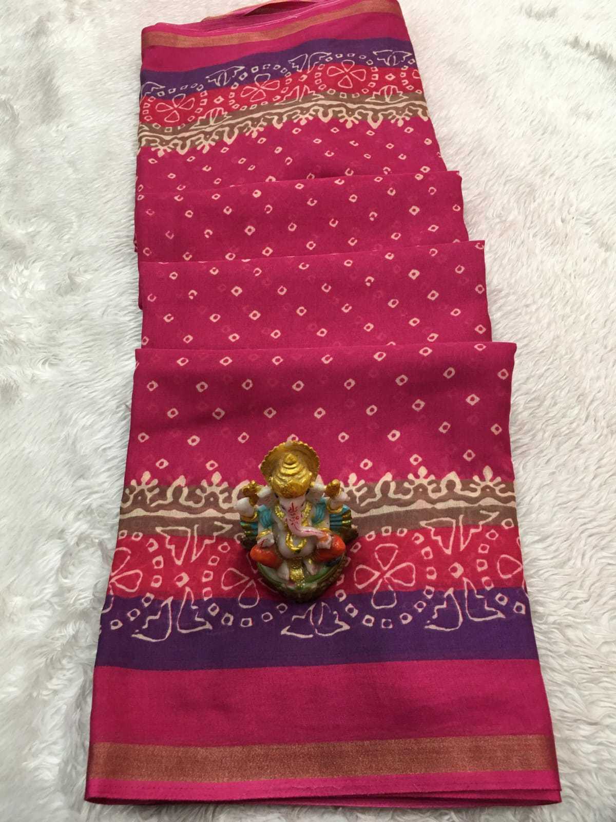 Ynf Chanderi Cotton RIN102 Fast Sarees Wholesale Designer Sarees Printed Sarees Chanderi Sarees Manufacturer- Kapda Export