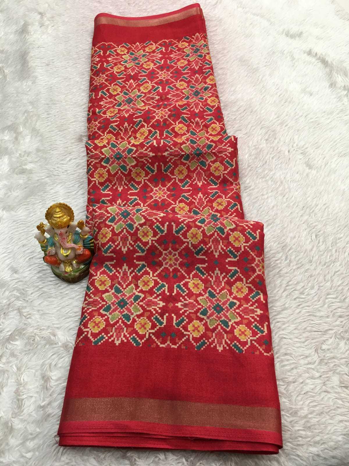 Ynf Chanderi Cotton RIN102 Fast Sarees Wholesale Designer Sarees Printed Sarees Chanderi Sarees Manufacturer- Kapda Export