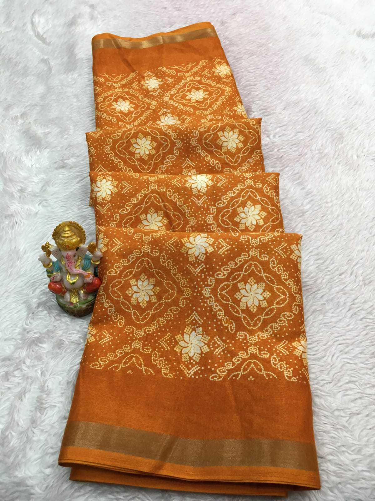 Ynf Chanderi Cotton RIN102 Fast Sarees Wholesale Designer Sarees Printed Sarees Chanderi Sarees Manufacturer- Kapda Export
