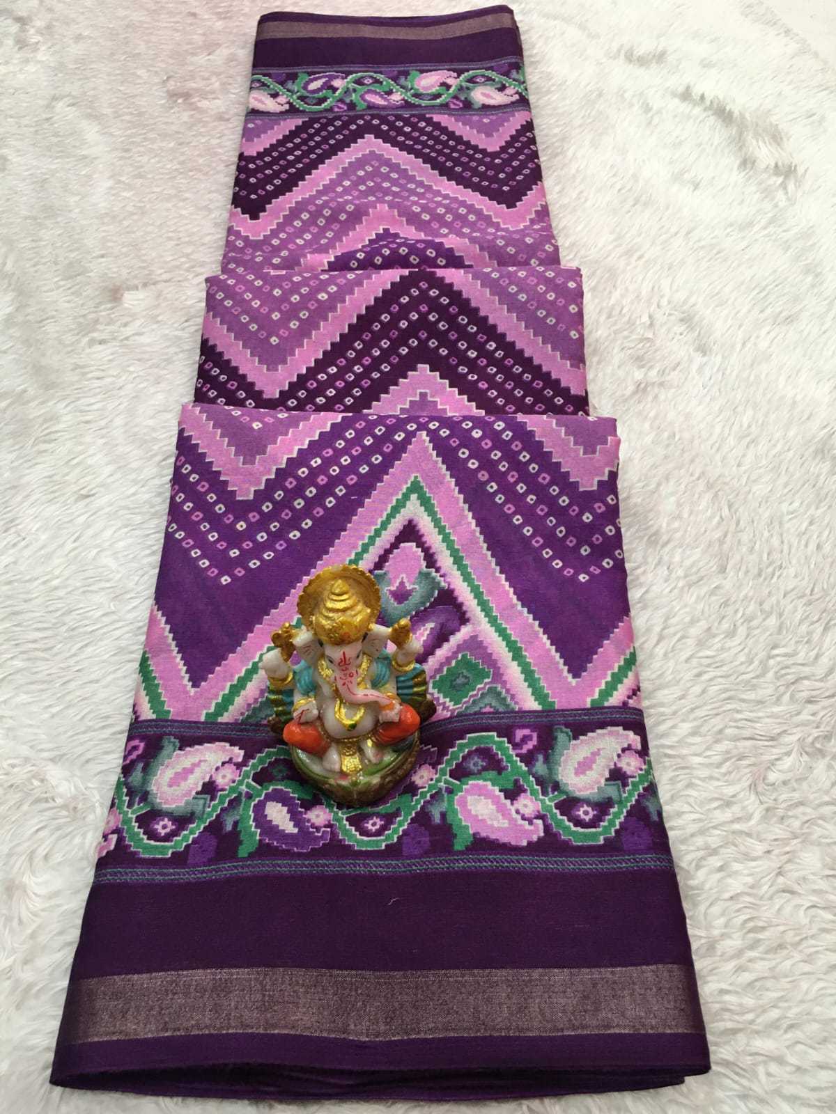 Ynf Chanderi Cotton RIN102 Fast Sarees Wholesale Designer Sarees Printed Sarees Chanderi Sarees Manufacturer- Kapda Export