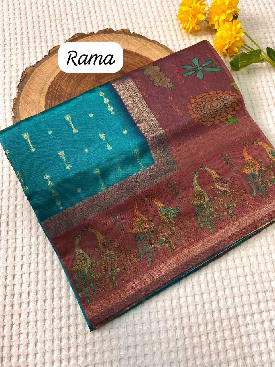 Ynf Chanderi Silk KESH249 Kirti Sarees Wholesale Designer Sarees Printed Sarees Chanderi Sarees Manufacturer- Kapda Export