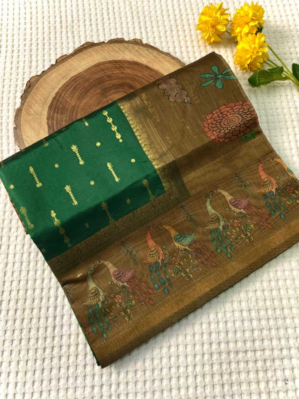 Ynf Chanderi Silk KESH249 Kirti Sarees Wholesale Designer Sarees Printed Sarees Chanderi Sarees Manufacturer- Kapda Export