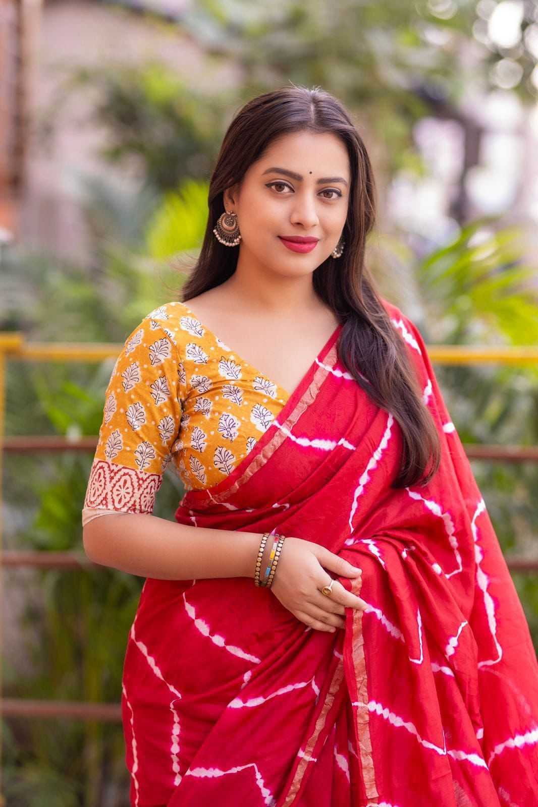 Ynf Chanderi Silk KESH433 235 Sarees Wholesale Party Wear Sarees Ajrakh Sarees Chanderi Sarees Manufacturer- Kapda Export