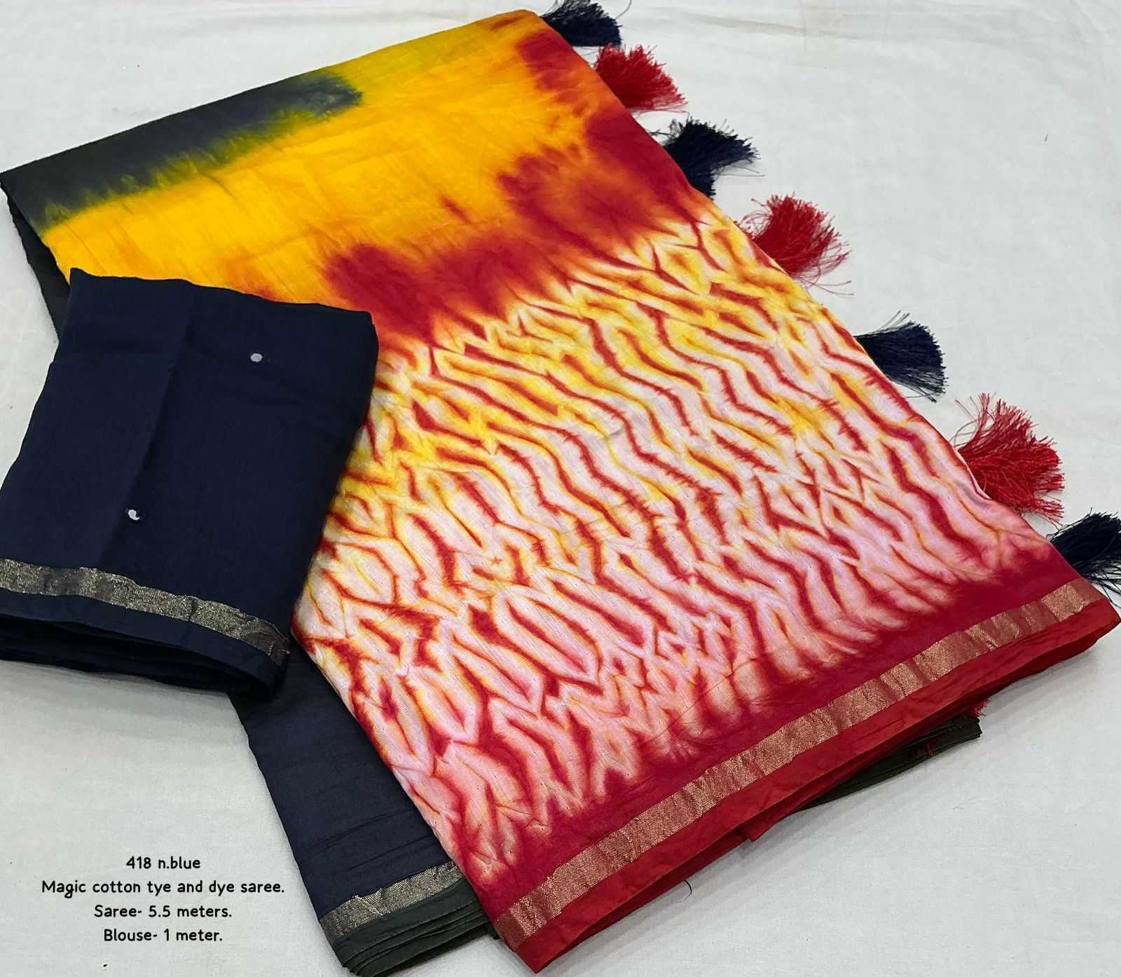 Ynf Chanderi Silk KESH433 418 Sarees Wholesale Chanderi Sarees Cotton Sarees Zari Sarees Manufacturer- Kapda Export