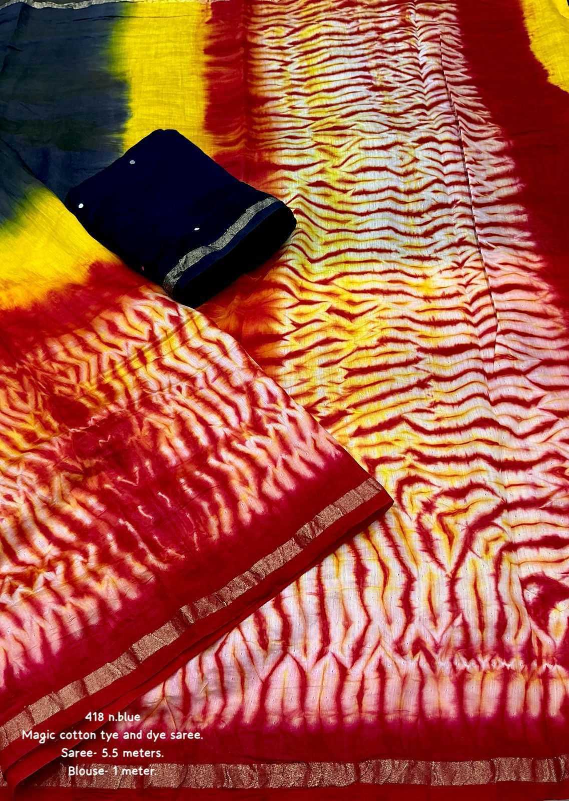 Ynf Chanderi Silk KESH433 418 Sarees Wholesale Chanderi Sarees Cotton Sarees Zari Sarees Manufacturer- Kapda Export