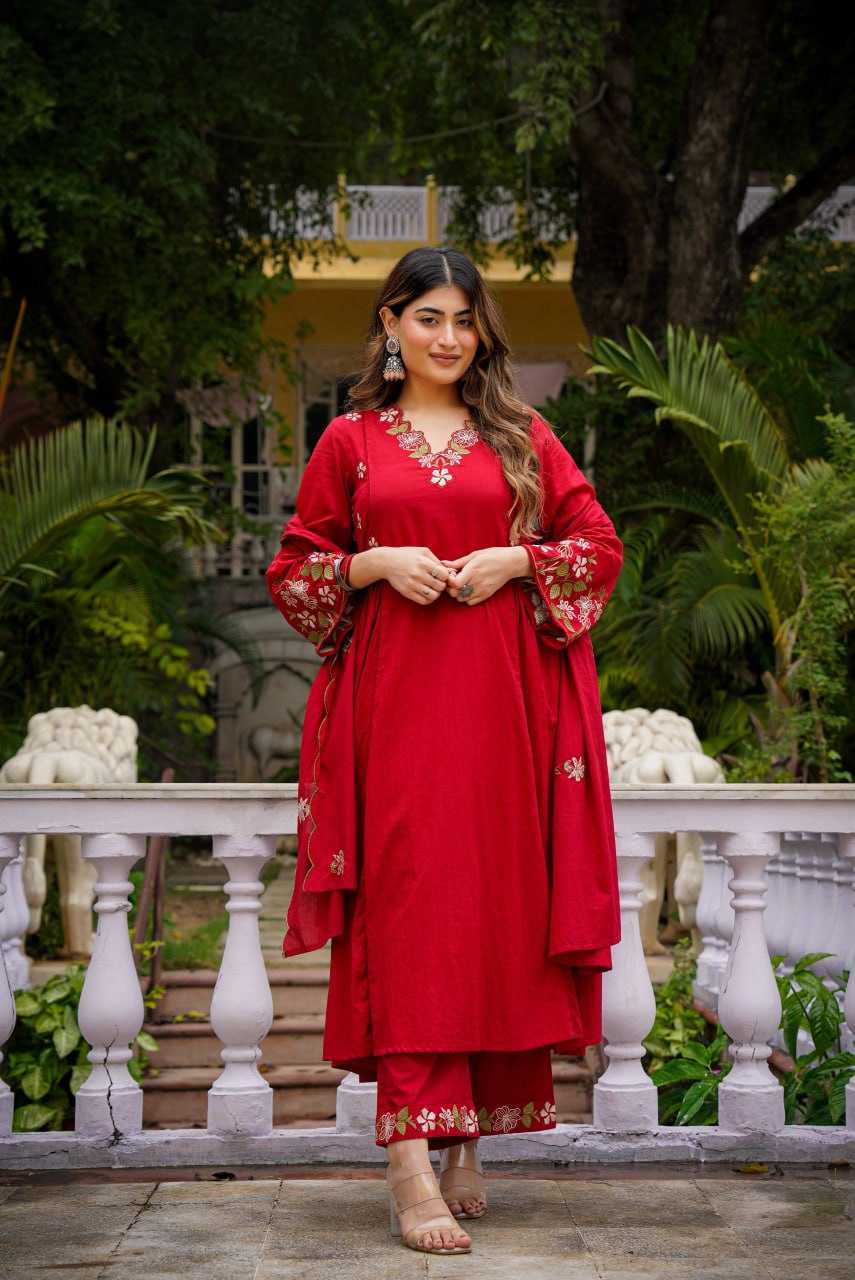 Ynf Chanderi Silk KESH595 SAYESHA Suits & Dresses Festive Collections Wholesale Ladies Silk Suit Chanderi Suit Embroidered Suits Manufacturer- Kapda Export