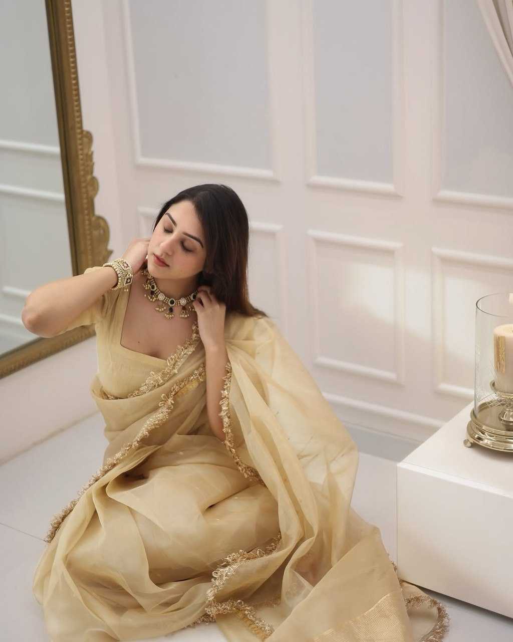 Ynf Chanderi Silk KESH606 sc-372 Sarees Wholesale Party Wear Sarees Fancy Sarees Modern Sarees Manufacturer- Kapda Export