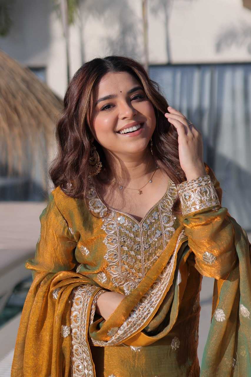 Ynf Chiffon KESH491 9327 Suits & Dresses Wholesale Sharara Salwar Suits Embroidery Suits Designer Suits Manufacturer- Kapda Export