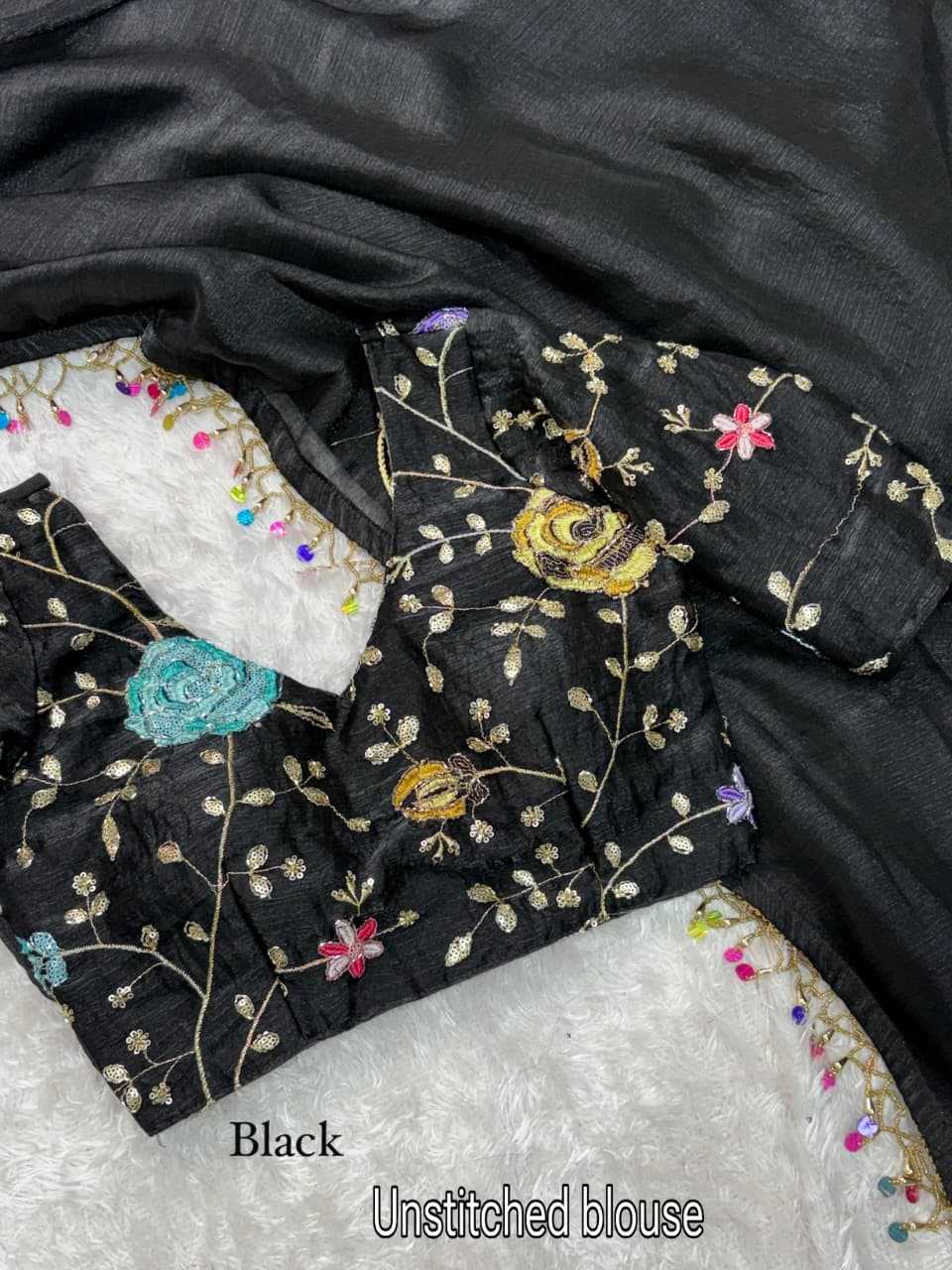 Ynf Chiffon KESH501 Celebration Sarees Wholesale Designer Sarees Sequin Sarees Chiffon Sarees Manufacturer- Kapda Export