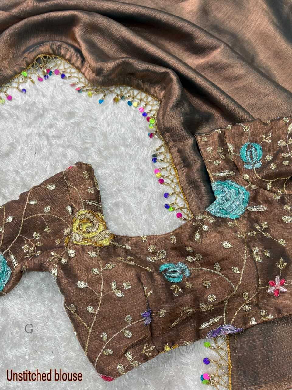 Ynf Chiffon KESH501 Celebration Sarees Wholesale Designer Sarees Sequin Sarees Chiffon Sarees Manufacturer- Kapda Export