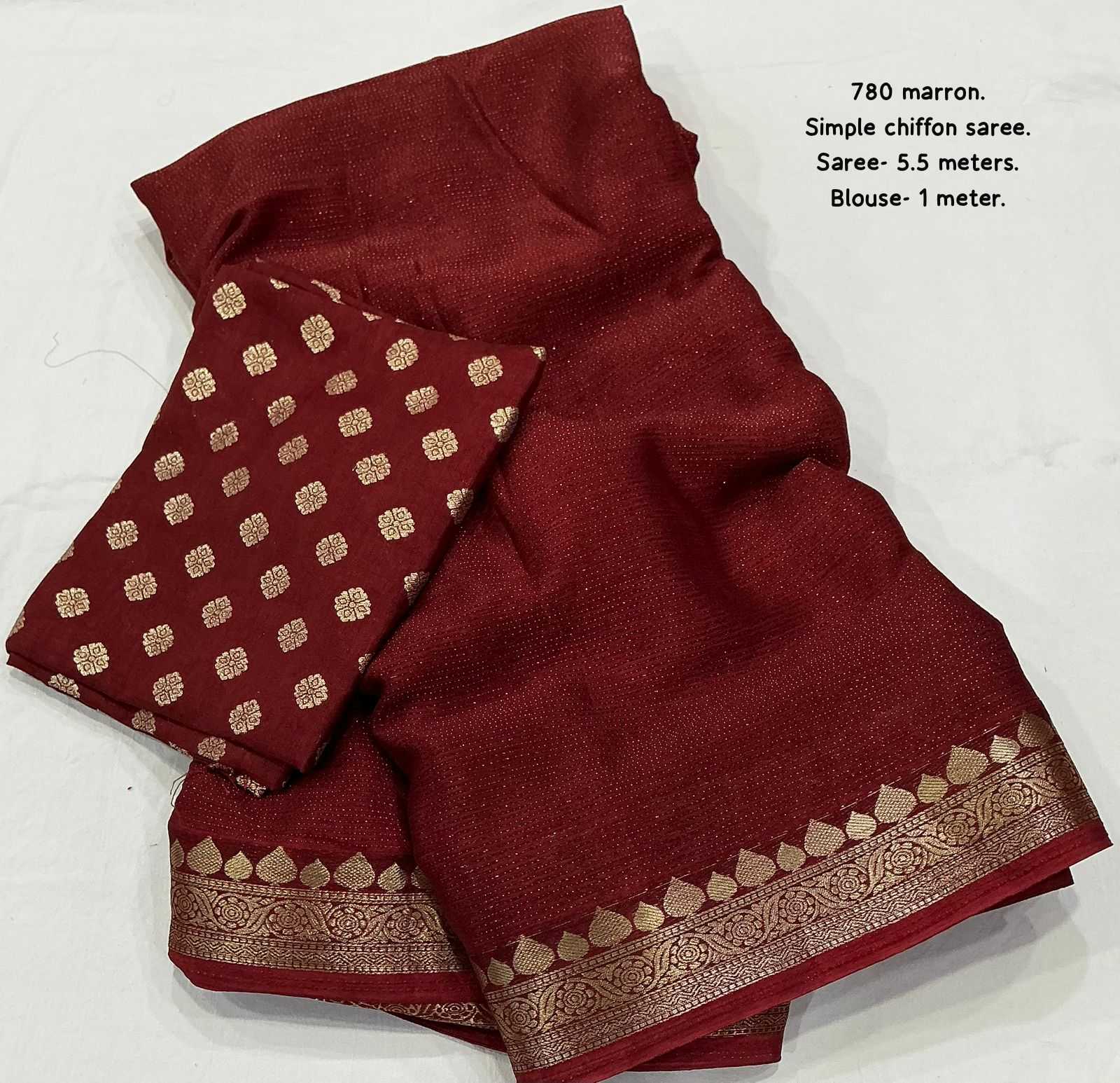 Ynf Chinon KESH433 780 Sarees Wholesale Chiffon Sarees Tussar Sarees Zari Sarees Manufacturer- Kapda Export