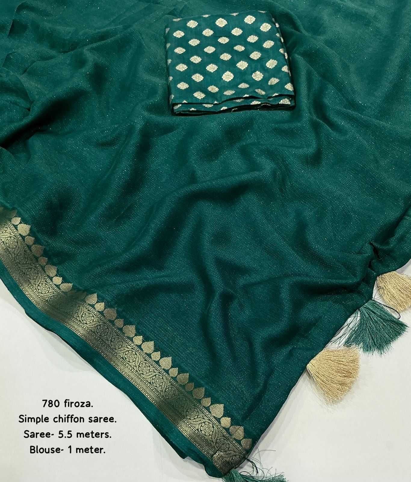 Ynf Chinon KESH433 780 Sarees Wholesale Chiffon Sarees Tussar Sarees Zari Sarees Manufacturer- Kapda Export