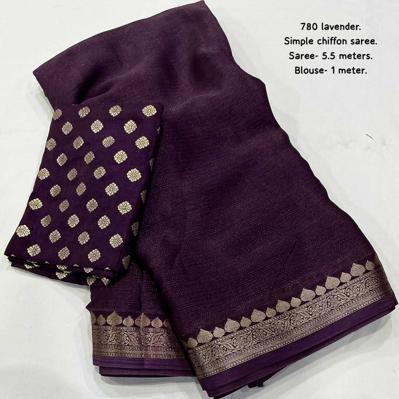 Ynf Chinon KESH433 780 Sarees Wholesale Chiffon Sarees Tussar Sarees Zari Sarees Manufacturer- Kapda Export