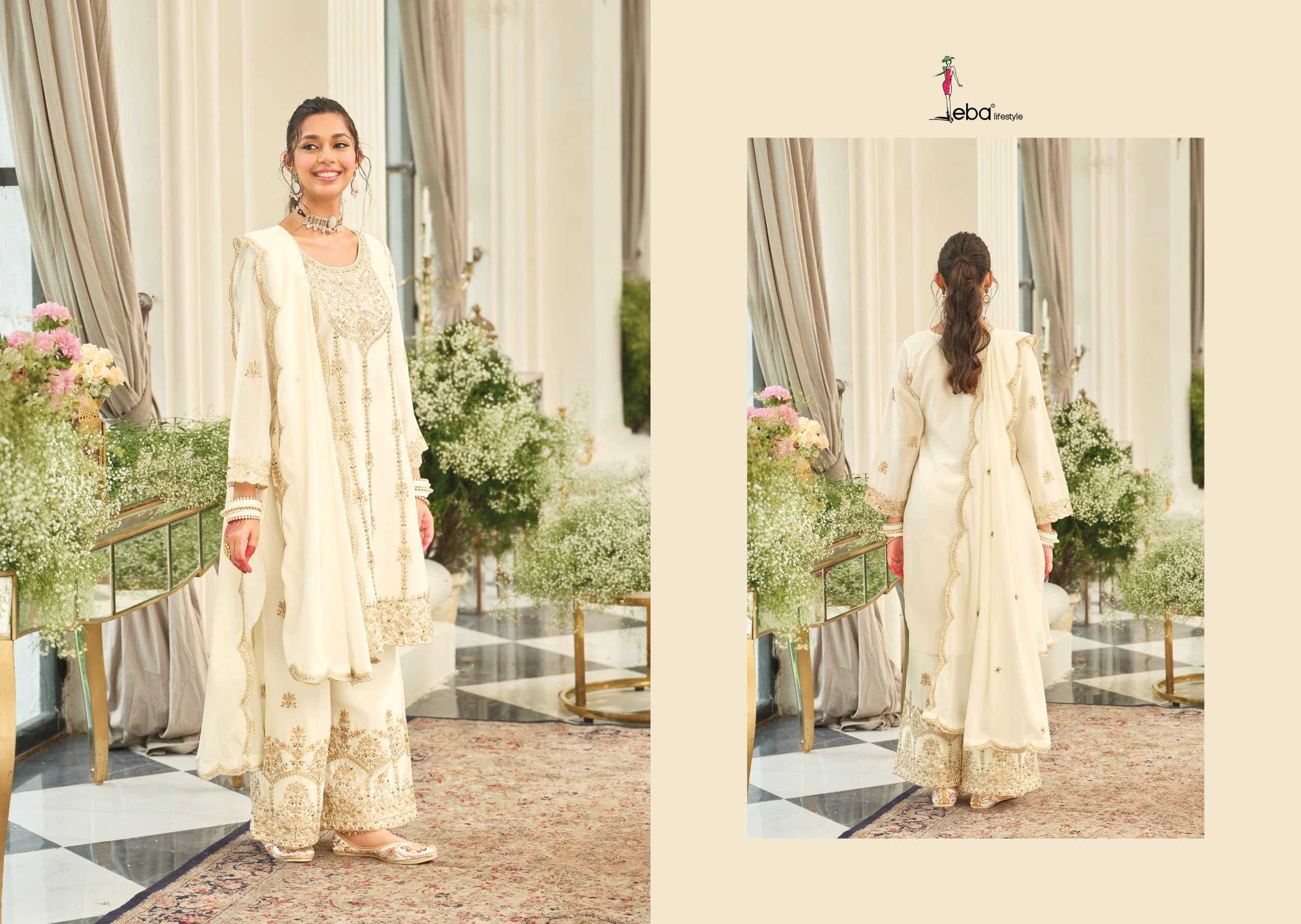 Ynf Chinon KESH530 EBA Pallavi Kurti Wholesale Festive Kurtis Ethnic Kurtis Embroidered Kurtis Manufacturer- Kapda Export