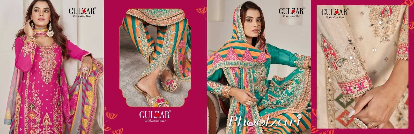 Ynf Chinon KESH530 PHOOLZARI Kurti Wholesale Printed Kurtis Mirror Work Kurti Embroidered Kurtis Manufacturer- Kapda Export