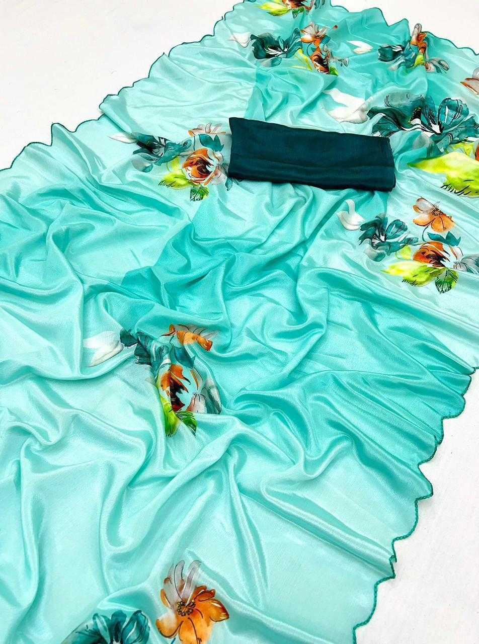 Ynf Chinon KESH681 Bareli Sarees Wholesale Designer Sarees Printed Sarees Chiffon Sarees Manufacturer- Kapda Export