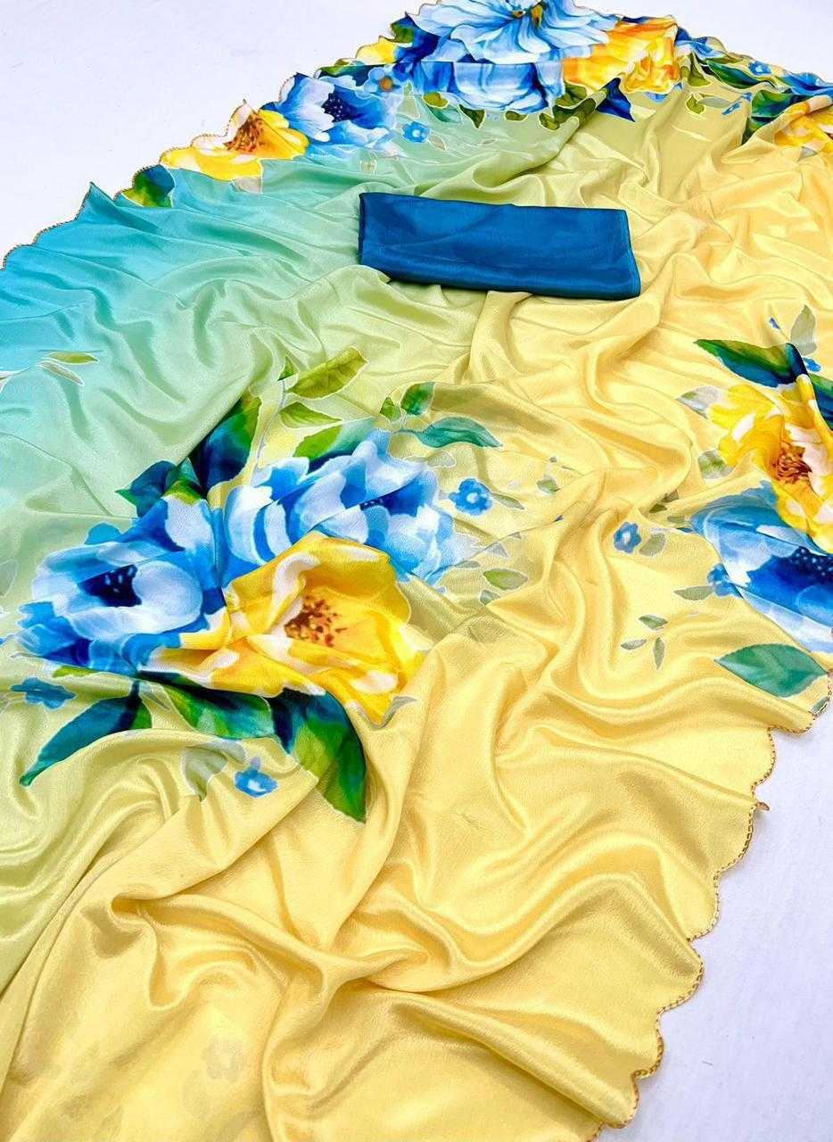 Ynf Chinon KESH681 Bareli Sarees Wholesale Designer Sarees Printed Sarees Chiffon Sarees Manufacturer- Kapda Export