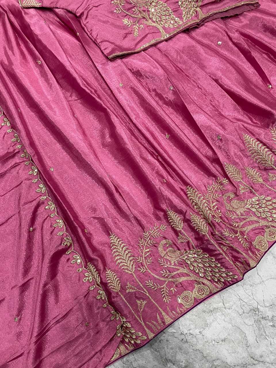 Ynf Chinon Silk KESH723 ASIF Lehengas Wholesale Fancy Lehenga Wedding Lehenga Embroidered Lehenga Manufacturer- Kapda Export