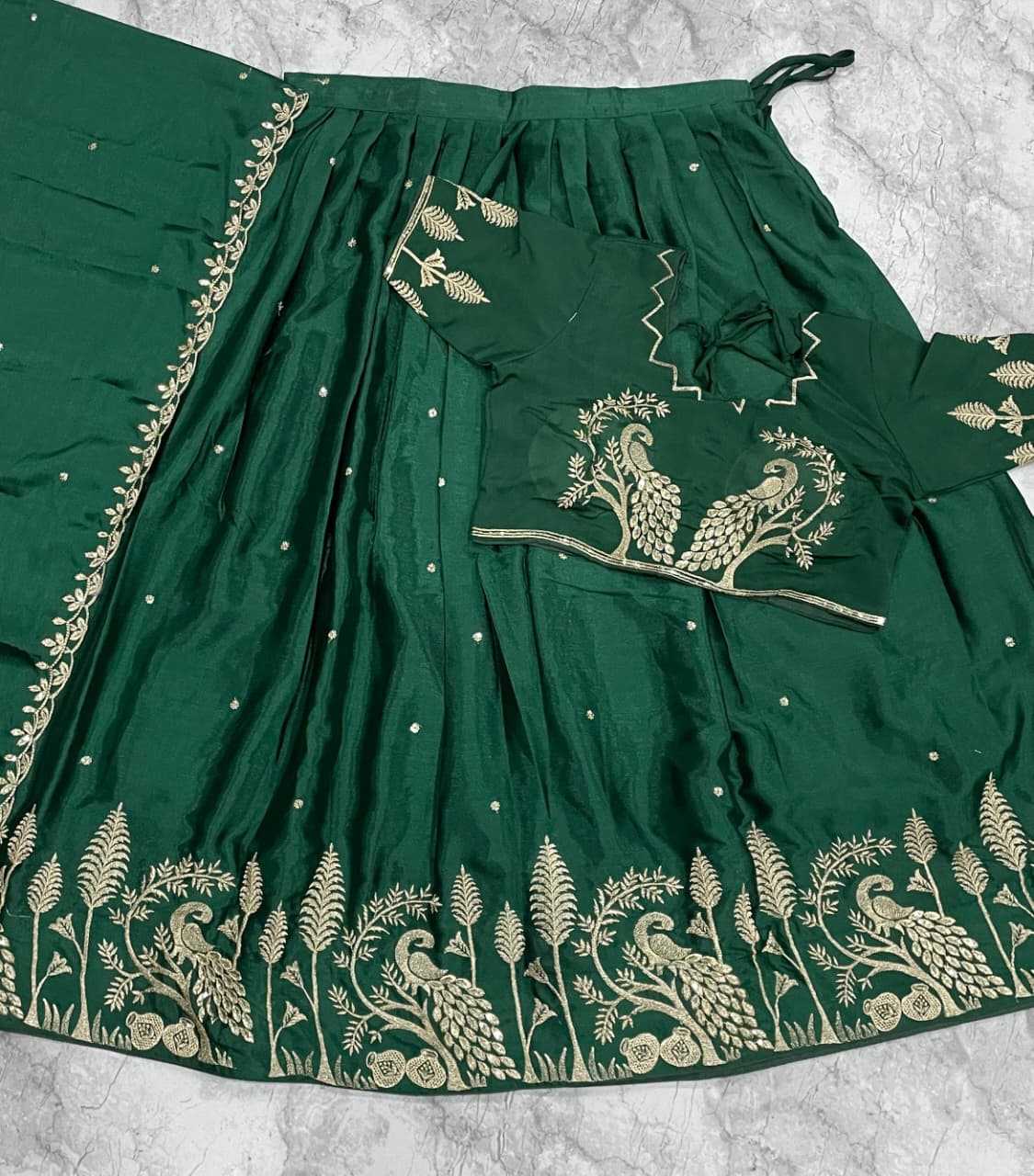 Ynf Chinon Silk KESH723 ASIF Lehengas Wholesale Fancy Lehenga Wedding Lehenga Embroidered Lehenga Manufacturer- Kapda Export