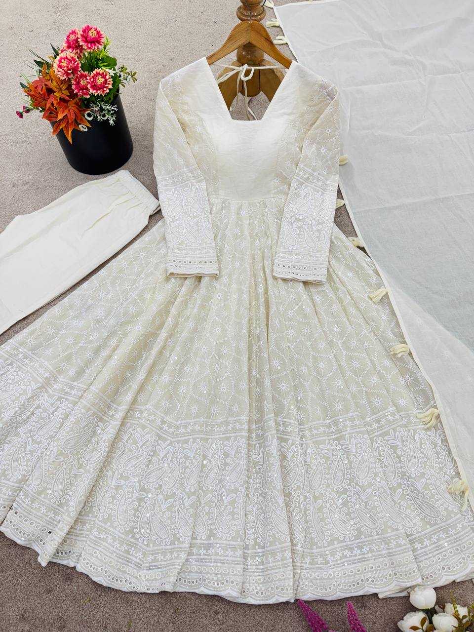 Ynf Cotton KESH499 5332 Gowns Festive Collections Wholesale Anarkali Gown Designer Gowns Onam Collections Manufacturer- Kapda Export