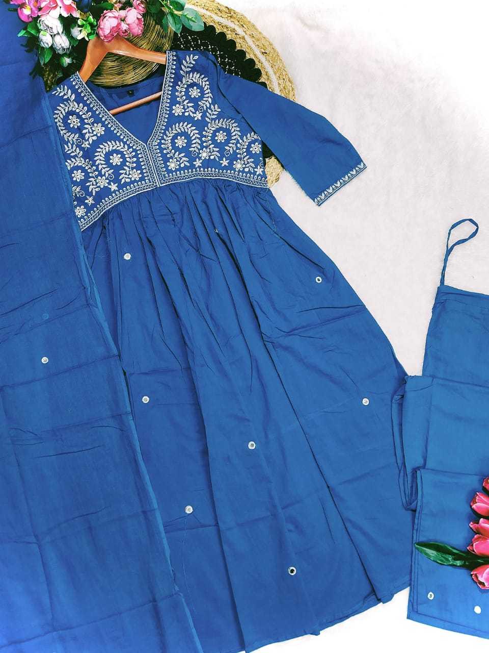 Ynf Cotton KESH536 101 Suits & Dresses Festive Collections Wholesale Cotton Suits Anarkali Suits Party wear suits Manufacturer- Kapda Export