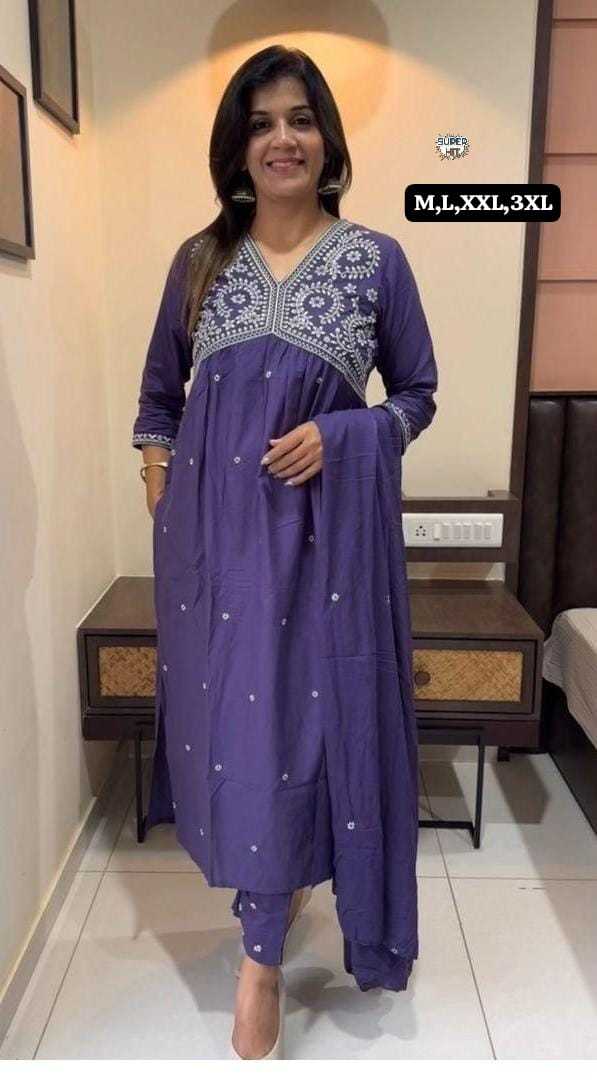 Ynf Cotton KESH536 101 Suits & Dresses Festive Collections Wholesale Cotton Suits Anarkali Suits Party wear suits Manufacturer- Kapda Export