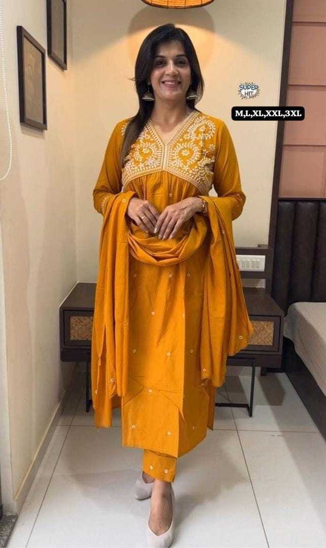 Ynf Cotton KESH536 101 Suits & Dresses Festive Collections Wholesale Cotton Suits Anarkali Suits Party wear suits Manufacturer- Kapda Export