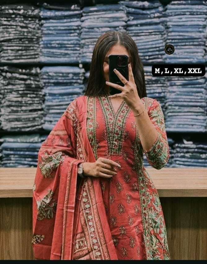 Ynf Cotton KESH536 102 Suits & Dresses Festive Collections Wholesale Cotton Suits Anarkali Suits Party wear suits Manufacturer- Kapda Export