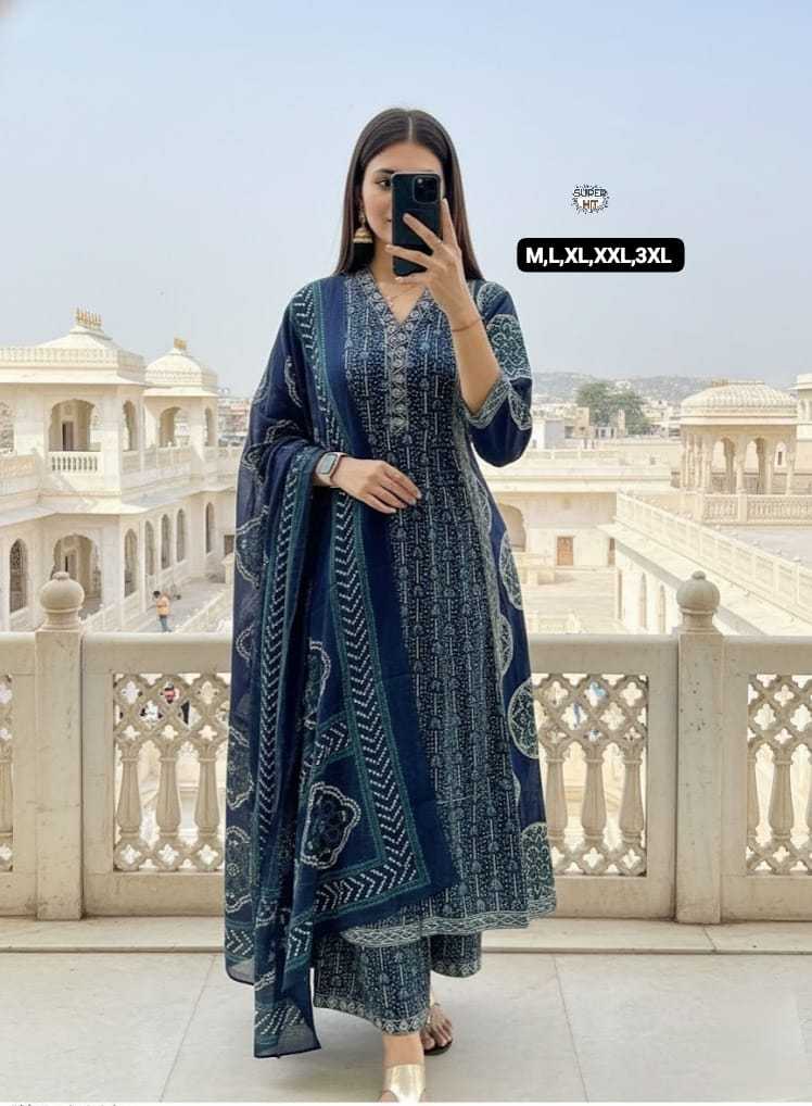 Ynf Cotton KESH536 103 Suits & Dresses Festive Collections Wholesale Cotton Suits Anarkali Suits Party wear suits Manufacturer- Kapda Export