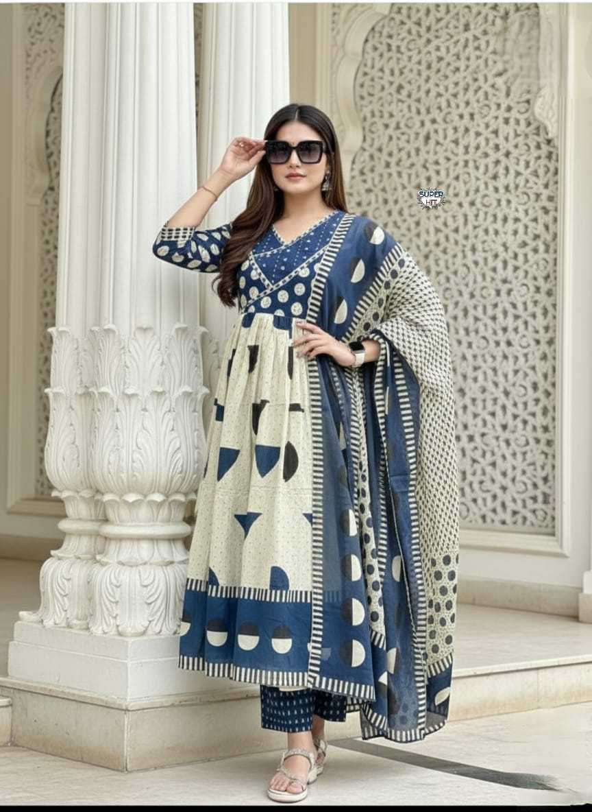 Ynf Cotton KESH536 104 Suits & Dresses Festive Collections Wholesale Party Wear Dresses Cotton Dresses Anarkali Dresses Manufacturer- Kapda Export