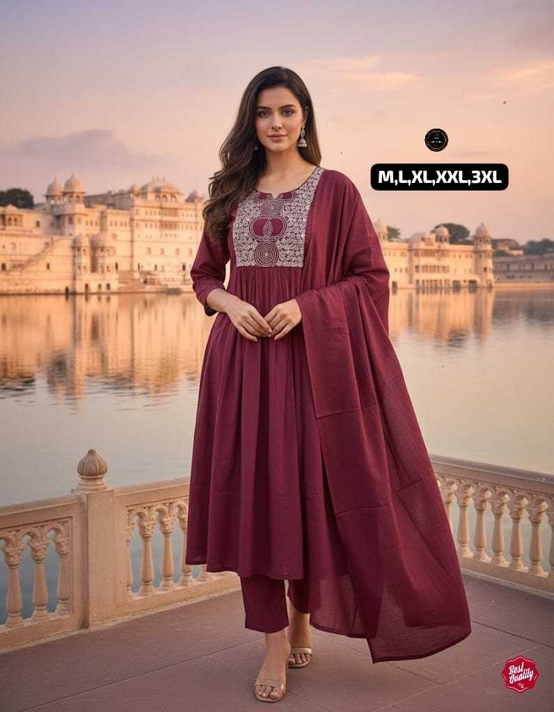 Ynf Cotton KESH536 ANAMIKA Suits & Dresses Wholesale Party wear suits Straight Cut Suits Designer Suits Manufacturer- Kapda Export
