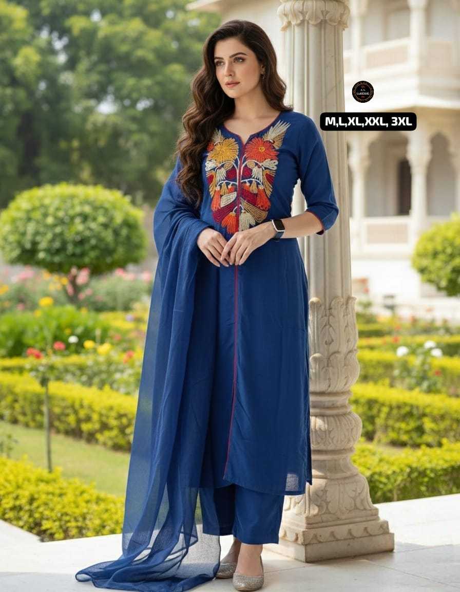 Ynf Cotton KESH536 ANAMIKA Suits & Dresses Wholesale Party wear suits Straight Cut Suits Designer Suits Manufacturer- Kapda Export
