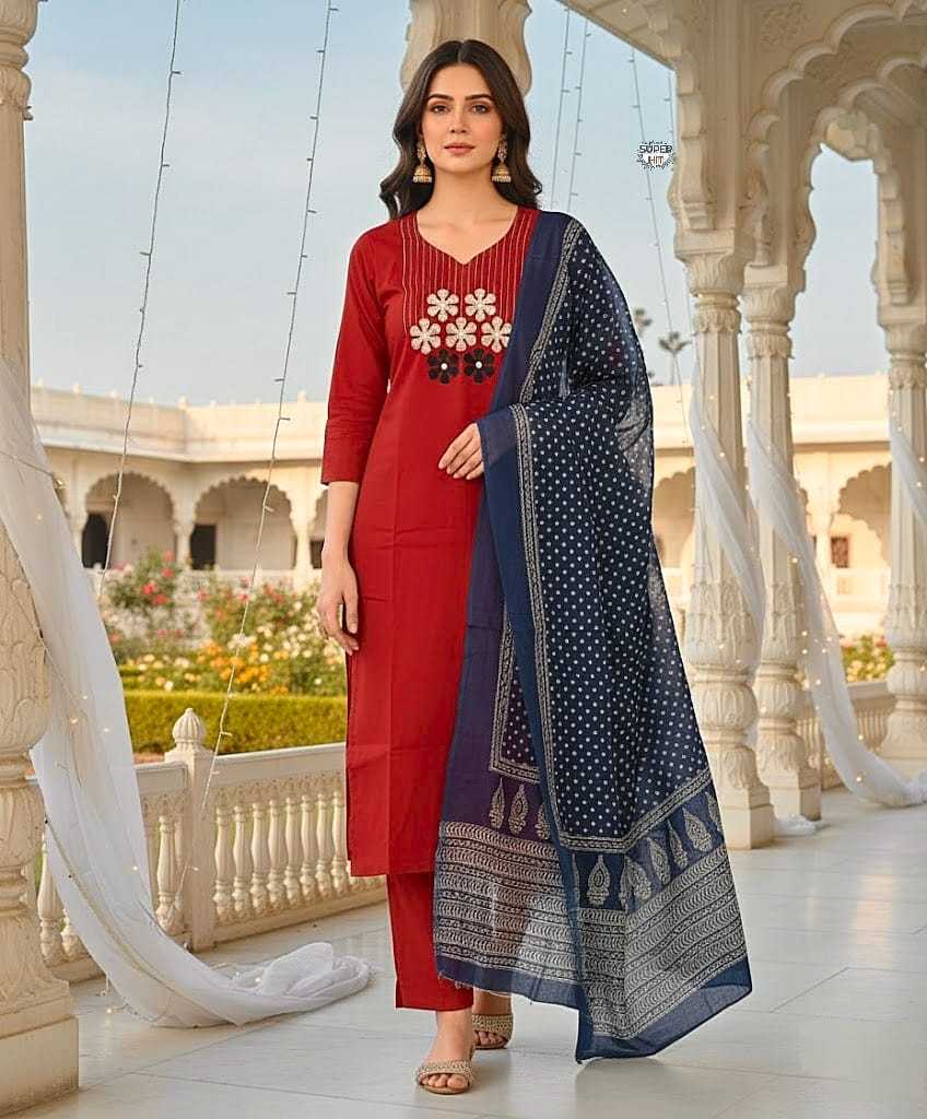 Ynf Cotton KESH536 BHISHAN Suits & Dresses Wholesale Straight Cut Suits Designer Suits Long Kurti Suits Manufacturer- Kapda Export