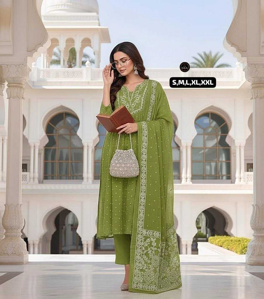 Ynf Cotton KESH536 dreamy Kurti Wholesale Anarkali Kurtis Embroidered Kurtis Flared Kurtis Manufacturer- Kapda Export