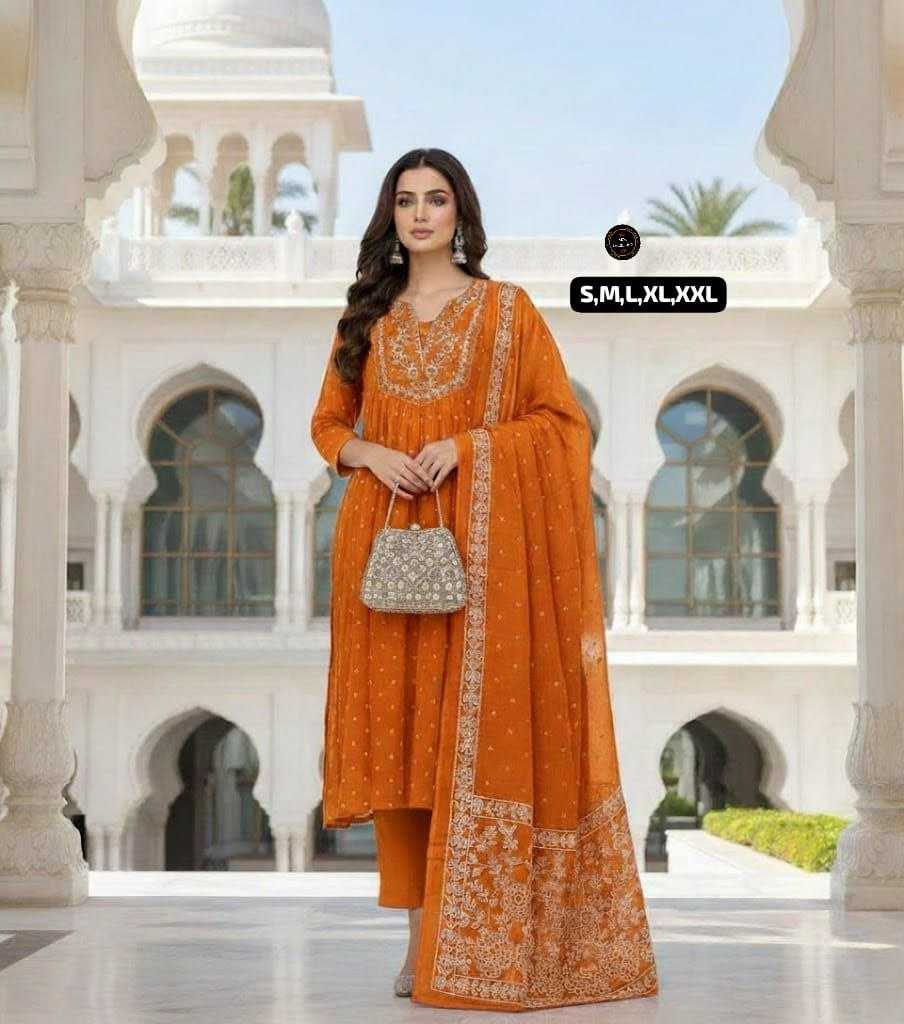 Ynf Cotton KESH536 dreamy Kurti Wholesale Anarkali Kurtis Embroidered Kurtis Flared Kurtis Manufacturer- Kapda Export