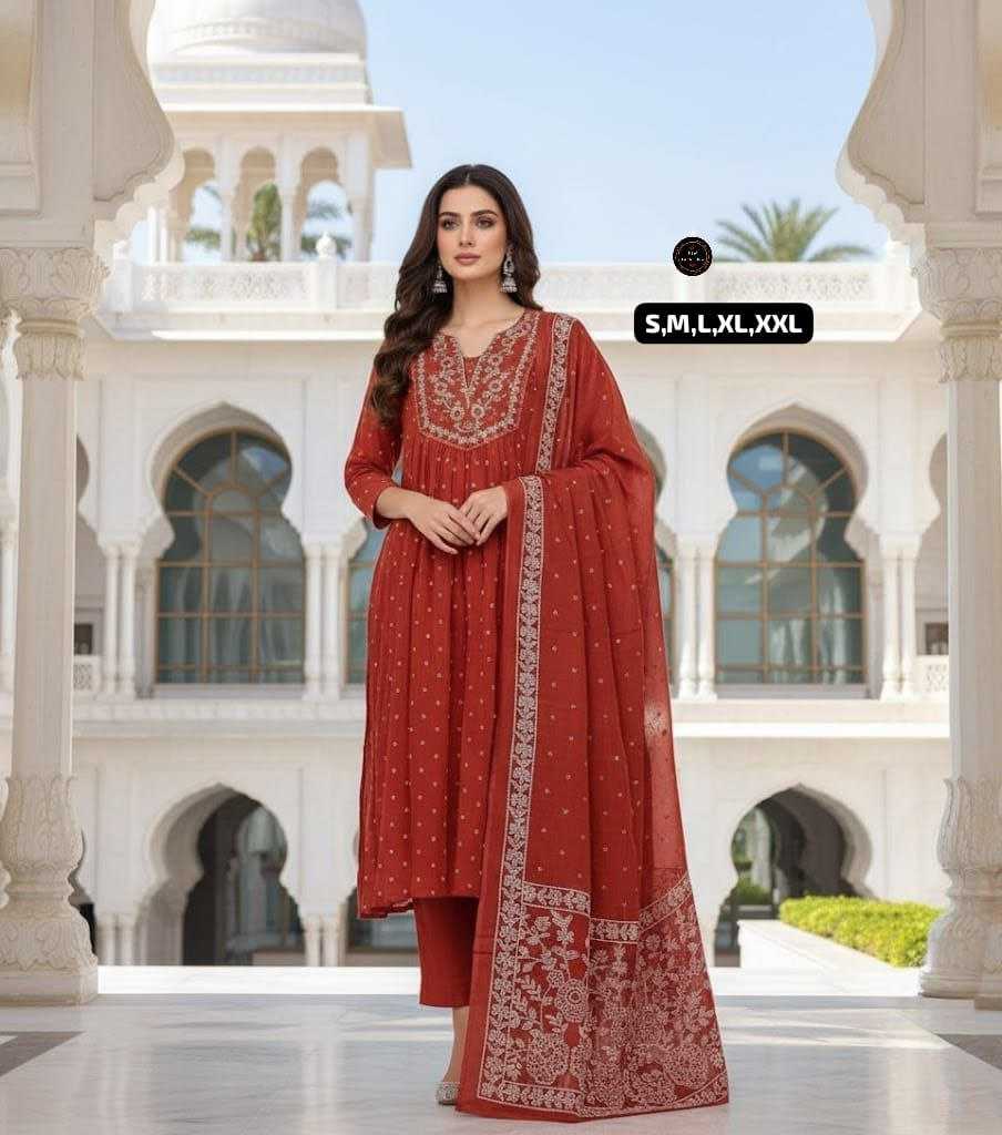 Ynf Cotton KESH536 dreamy Kurti Wholesale Anarkali Kurtis Embroidered Kurtis Flared Kurtis Manufacturer- Kapda Export