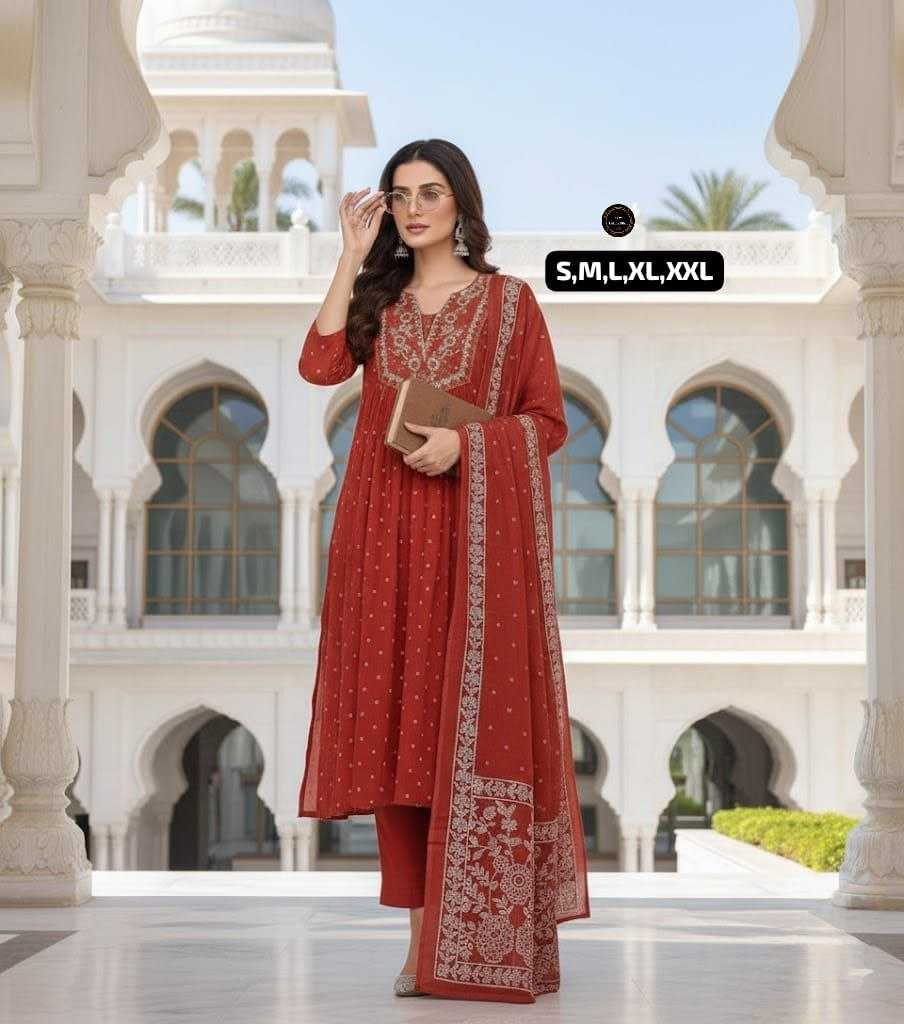 Ynf Cotton KESH536 dreamy Kurti Wholesale Anarkali Kurtis Embroidered Kurtis Flared Kurtis Manufacturer- Kapda Export