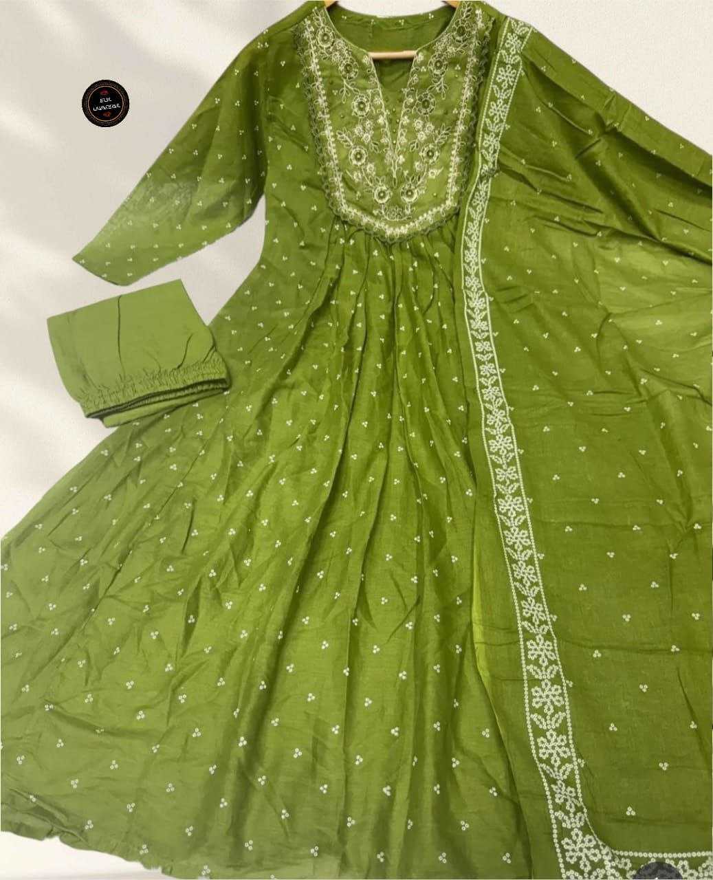 Ynf Cotton KESH536 dreamy Kurti Wholesale Anarkali Kurtis Embroidered Kurtis Flared Kurtis Manufacturer- Kapda Export