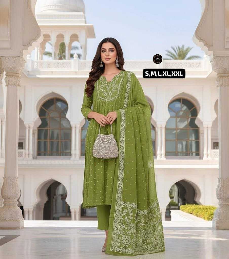 Ynf Cotton KESH536 dreamy Kurti Wholesale Anarkali Kurtis Embroidered Kurtis Flared Kurtis Manufacturer- Kapda Export