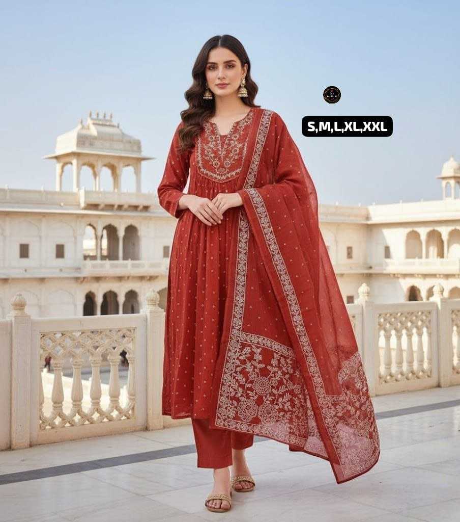 Ynf Cotton KESH536 dreamy Kurti Wholesale Anarkali Kurtis Embroidered Kurtis Flared Kurtis Manufacturer- Kapda Export