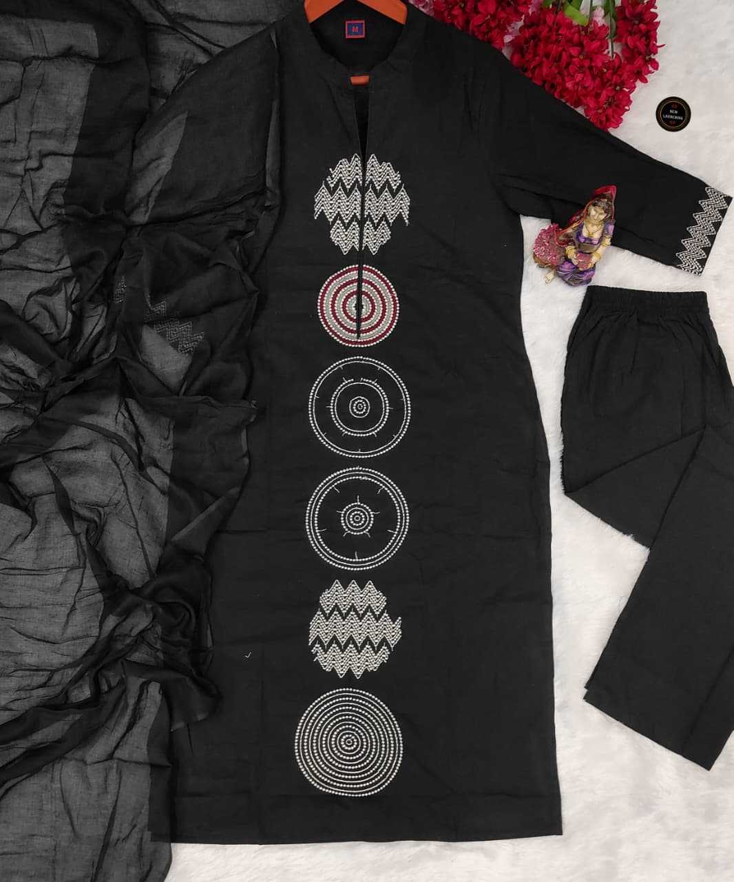 Ynf Cotton KESH536 MINTA Kurti Wholesale Festive Kurtis Embroidered Kurtis Straight Kurtis Manufacturer- Kapda Export