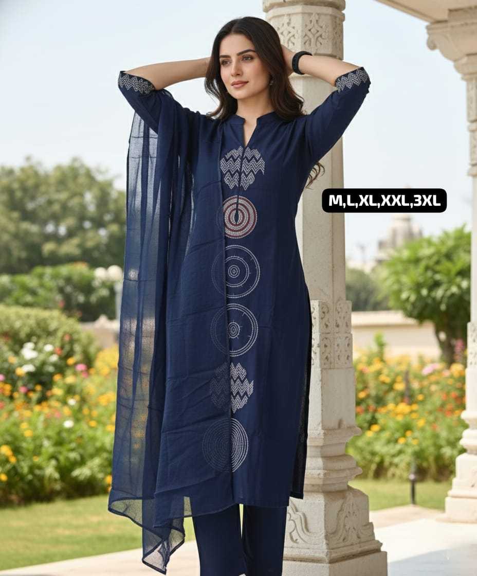 Ynf Cotton KESH536 MINTA Kurti Wholesale Festive Kurtis Embroidered Kurtis Straight Kurtis Manufacturer- Kapda Export