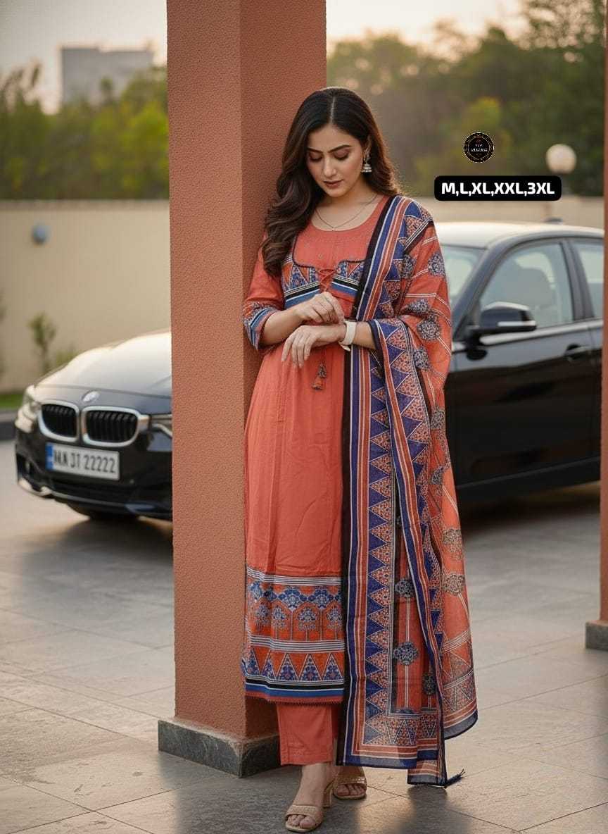 Ynf Cotton KESH536 MUNNI Kurti Wholesale Festive Kurtis Anarkali Kurtis Embroidered Kurtis Manufacturer- Kapda Export