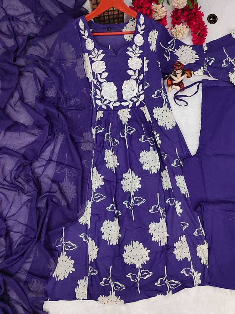 Ynf Cotton KESH536 MUNNI Kurti Wholesale Festive Kurtis Anarkali Kurtis Embroidered Kurtis Manufacturer- Kapda Export