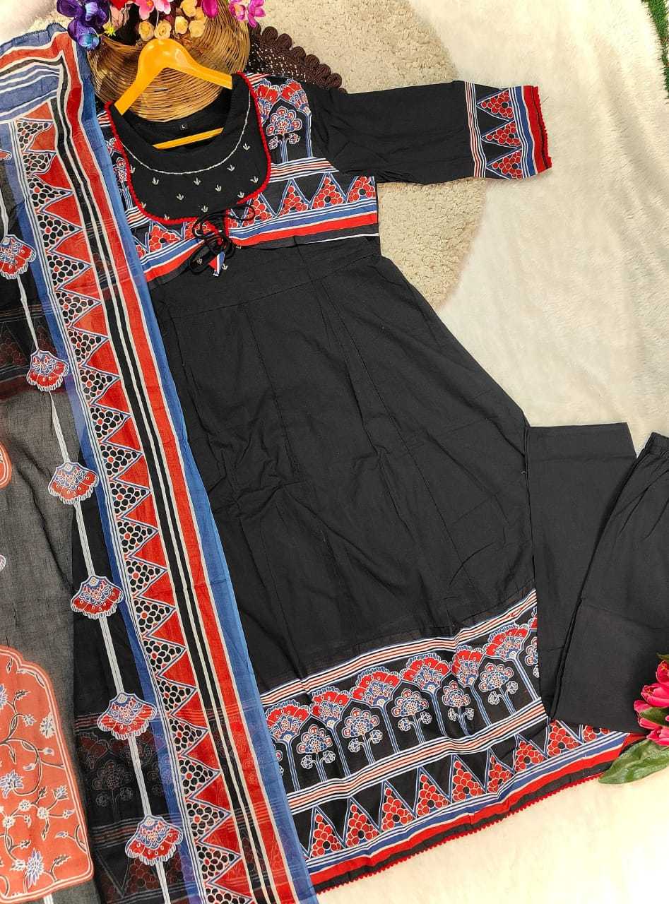 Ynf Cotton KESH536 MUNNI Kurti Wholesale Festive Kurtis Anarkali Kurtis Embroidered Kurtis Manufacturer- Kapda Export