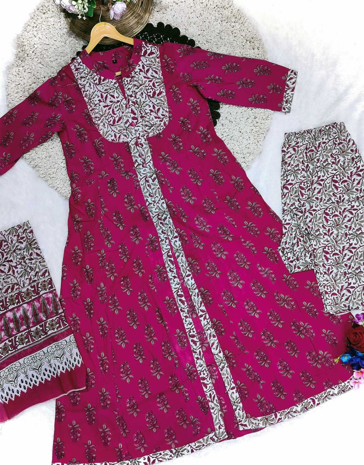 Ynf Cotton KESH536 MUNNI Kurti Wholesale Festive Kurtis Anarkali Kurtis Embroidered Kurtis Manufacturer- Kapda Export