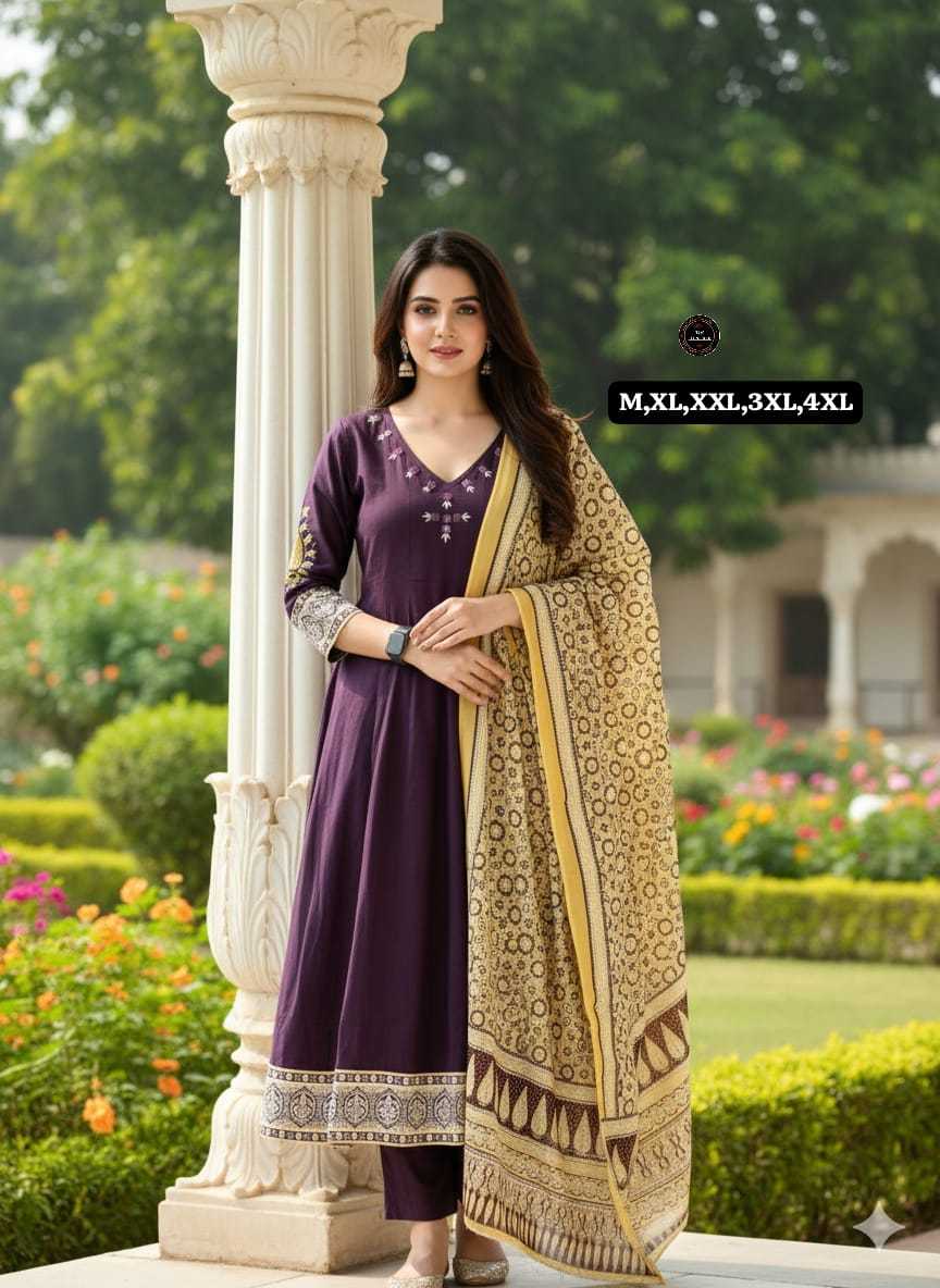 Ynf Cotton KESH536 NITISH Kurti Wholesale Festive Kurtis Anarkali Kurtis Embroidered Kurtis Manufacturer- Kapda Export