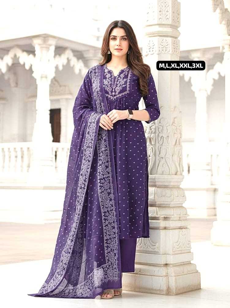 Ynf Cotton KESH536 NITISH Kurti Wholesale Festive Kurtis Anarkali Kurtis Embroidered Kurtis Manufacturer- Kapda Export