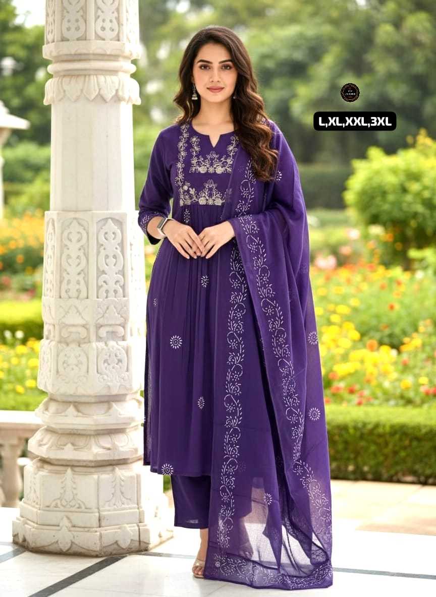 Ynf Cotton KESH536 NITISH Kurti Wholesale Festive Kurtis Anarkali Kurtis Embroidered Kurtis Manufacturer- Kapda Export