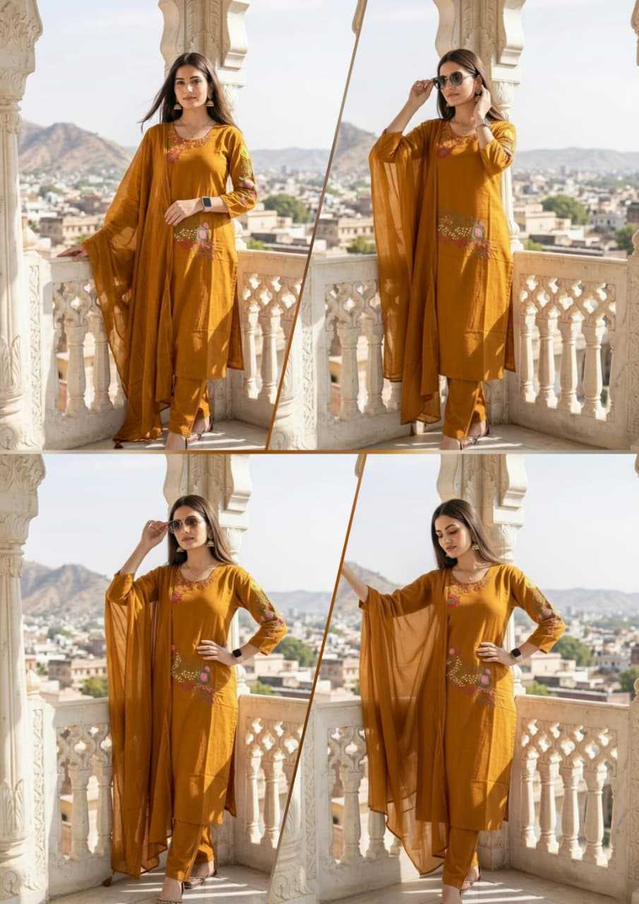 Ynf Cotton KESH536 RUKMINI Kurti Wholesale Festive Kurtis Embroidered Kurtis Straight Kurtis Manufacturer- Kapda Export